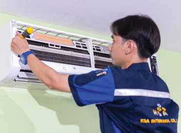 งานซ่อมดูแลรักษาแอร์